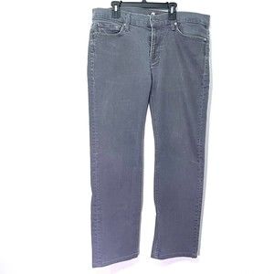 7 For All Mankind Slimmy Grey Straight Leg Jeans Size 34